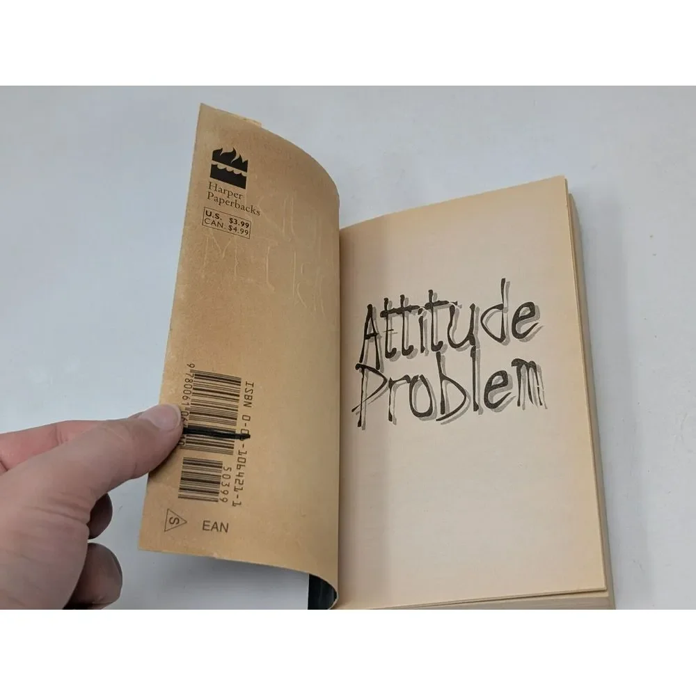 Nightshade Attitude Problem by Andrew Coleman Horror Paperback Book‎ 1996 Harper